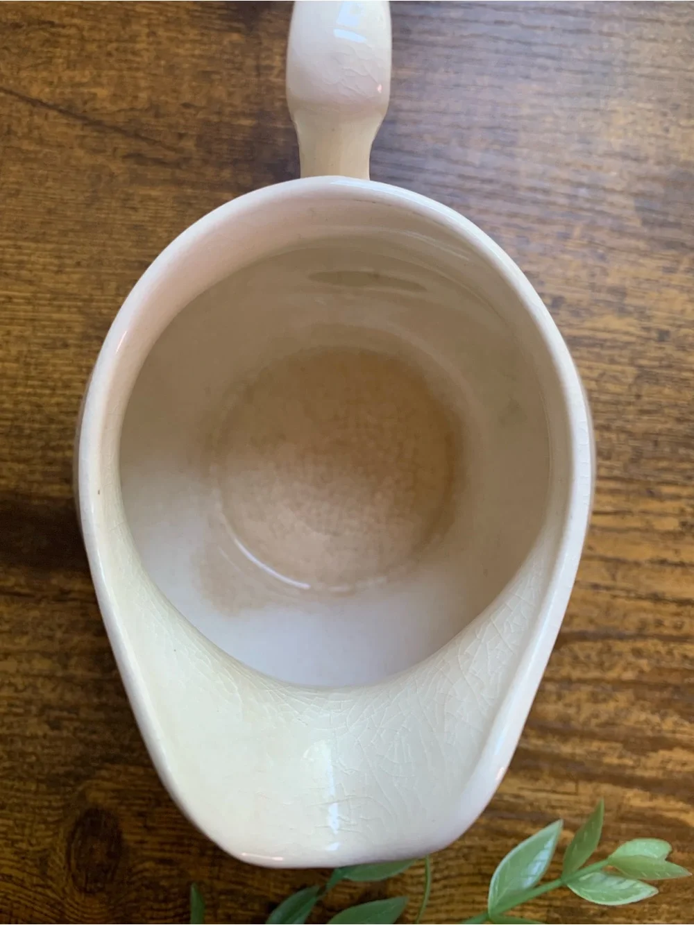 Homer Laughlin White Ceramic Piece Antique Vintage Creamer
